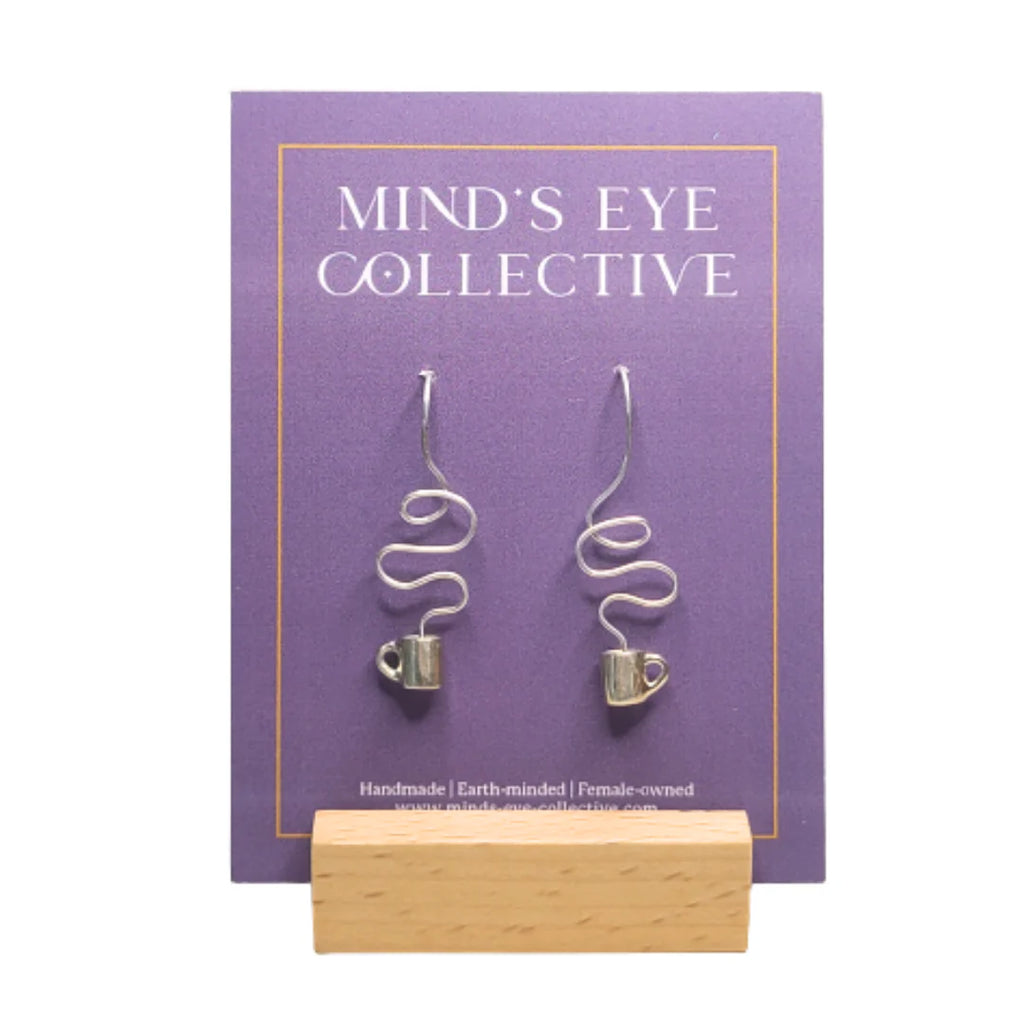 Mug Dangle Earrings by MIND’S EYE COLLECTIVE