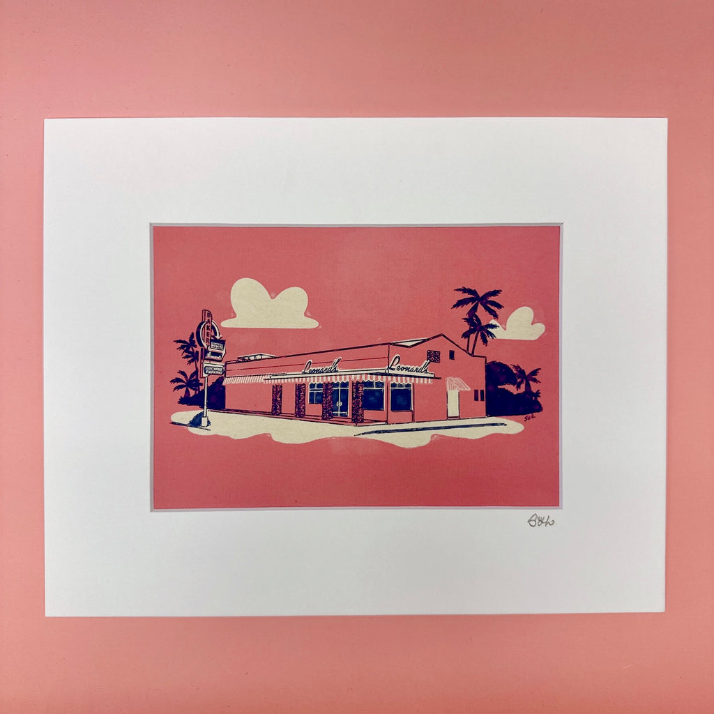 Leonard’s Bakery Print by SOLARIO