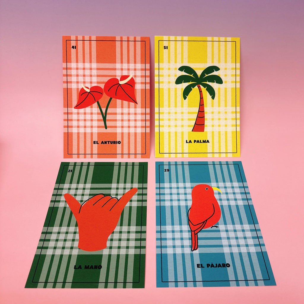Loteria Del Mar Prints by LAURYN GORDINES