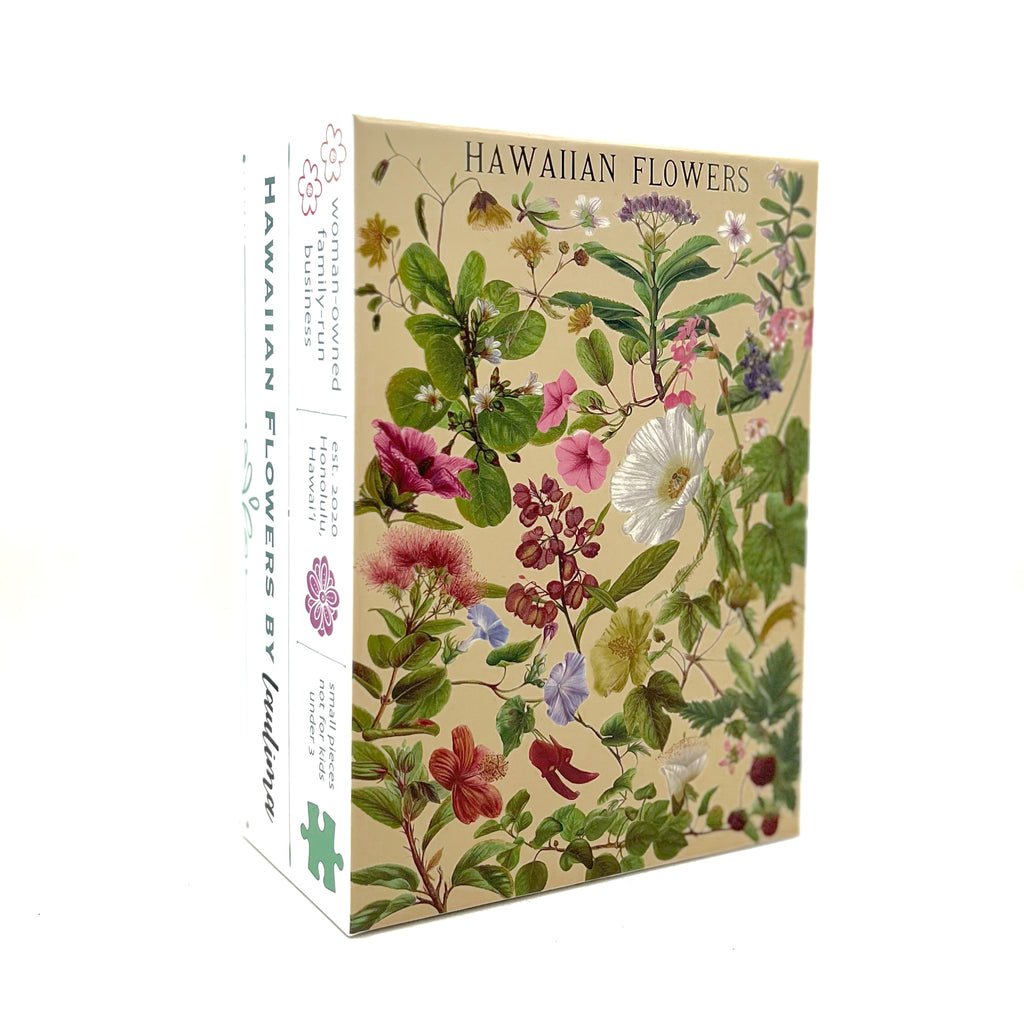 Hawaiian Flowers Puzzle by SURF SHACK PUZZLES