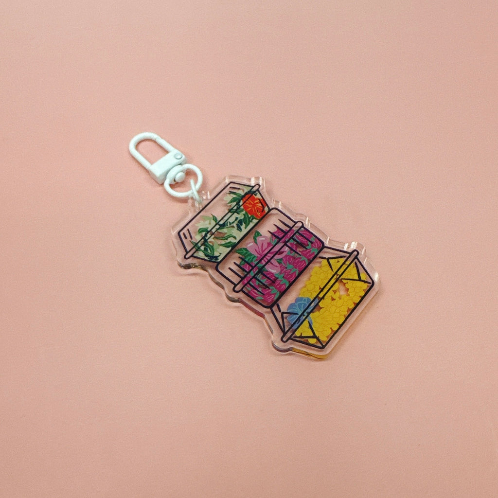 Lei Boxes Keychain by CANDICE SOON