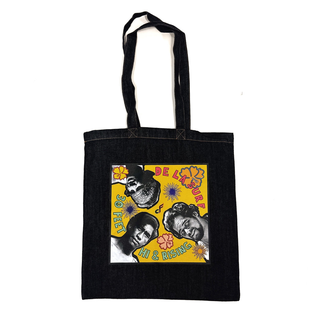 De La Surf Dark Denim Totebag by CHIFUNK