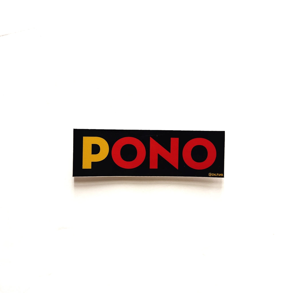 PONO sticker by CHIFUNK