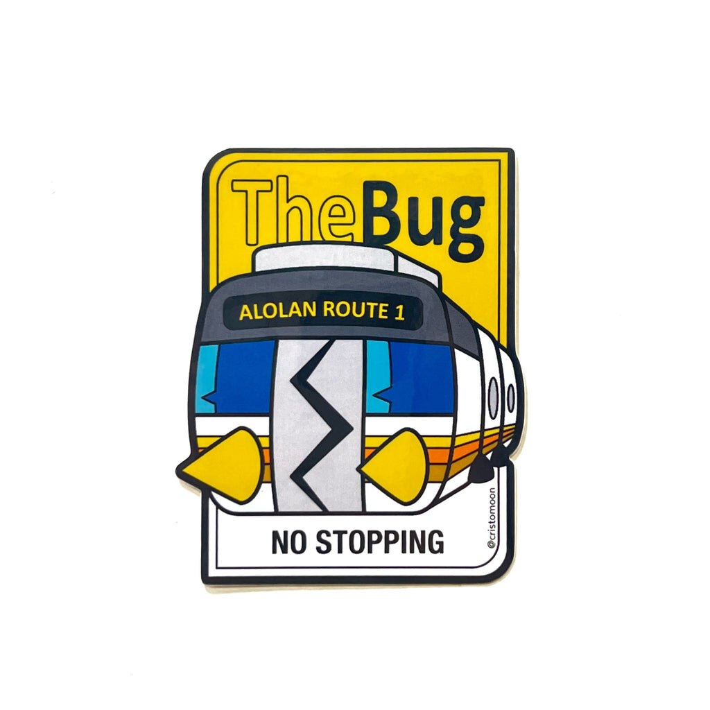 TheBug Chargabus Vinyl Sticker