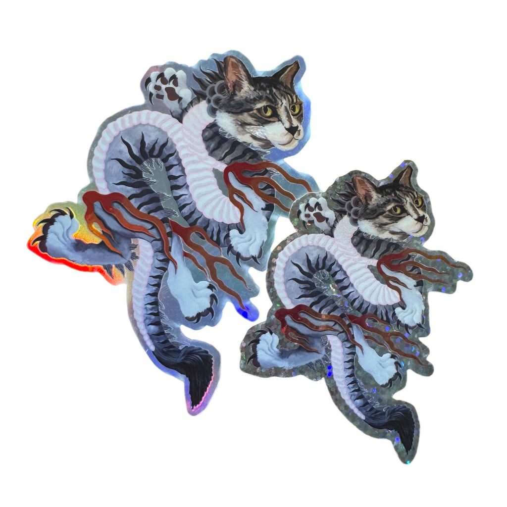 Holographic Cry Baby Stickers by LAUREN HANA CHAI