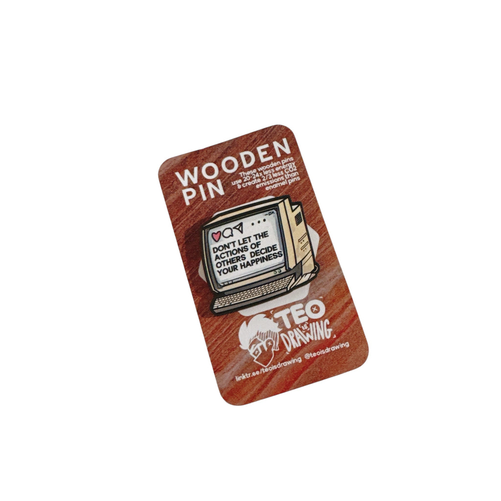 Don’t Let the Actions Wooden Pin