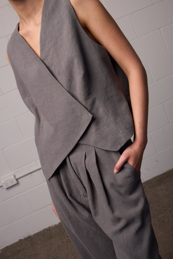 Sylvia Vest Slate