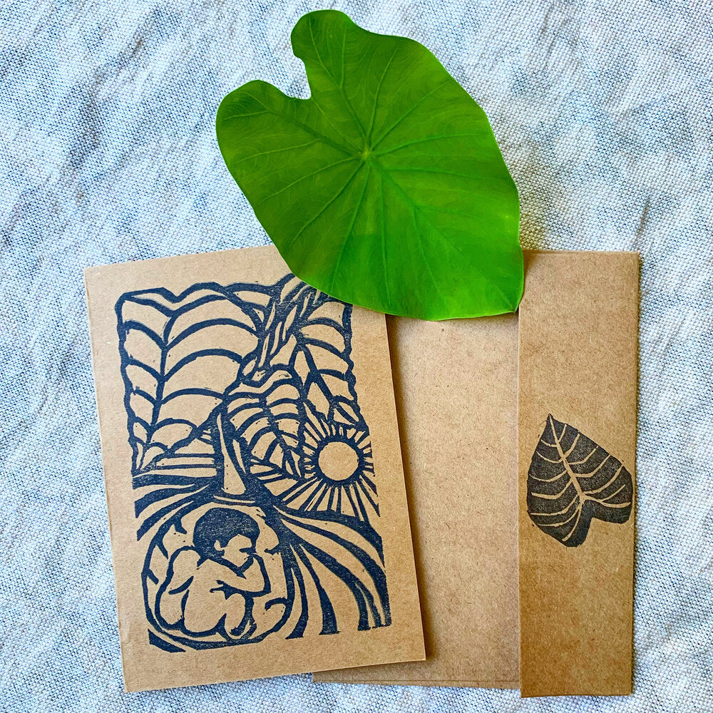 Haloa (Kalo) and the Sunrise Greeting Card