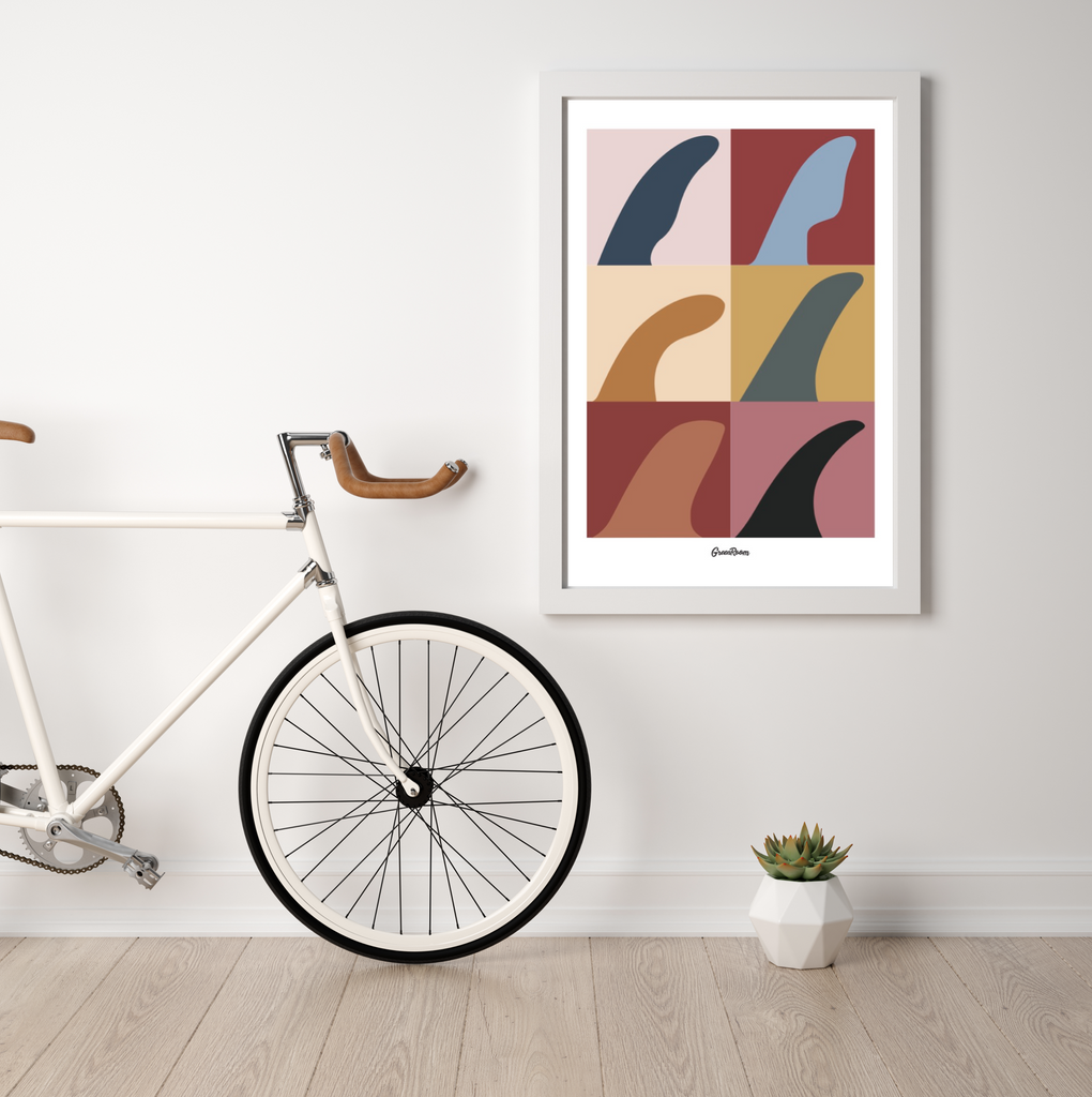 Midcentury Surf Series Prints by GREENROOM