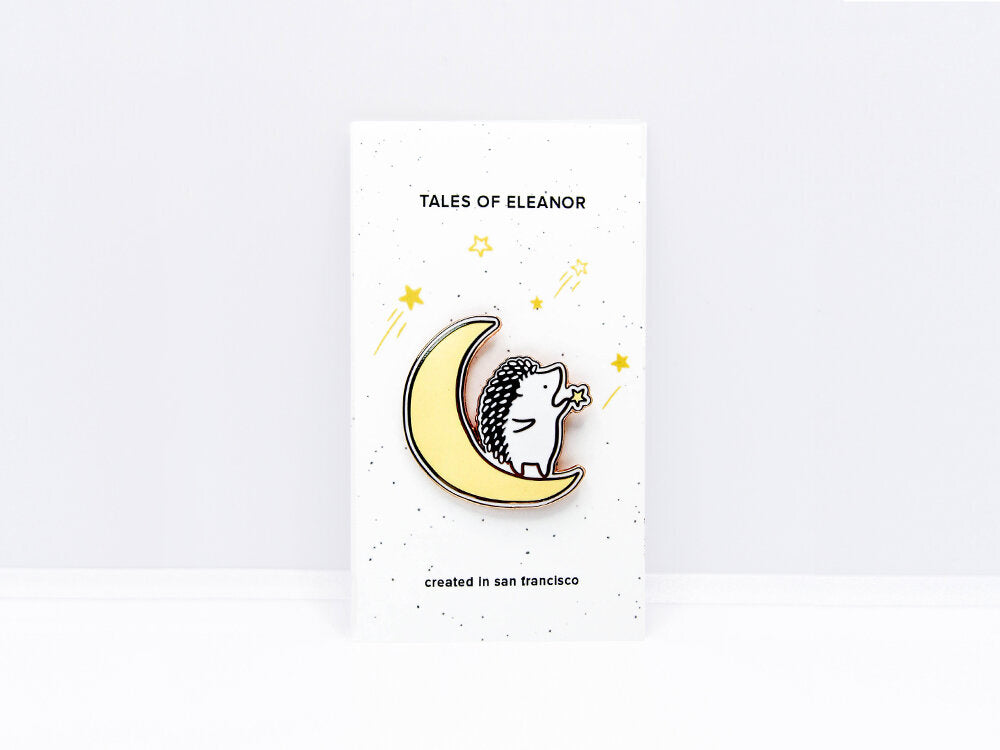 Moon Enamel Pin