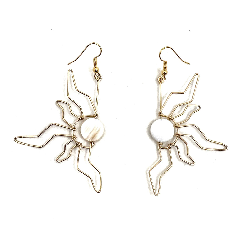 Ludus (Half Sun) Earrings