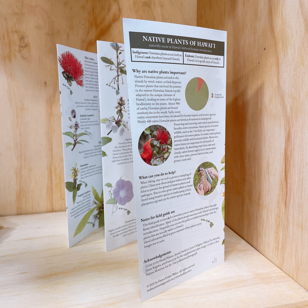 Flowers of Hawaii Field Guide to Native Plants