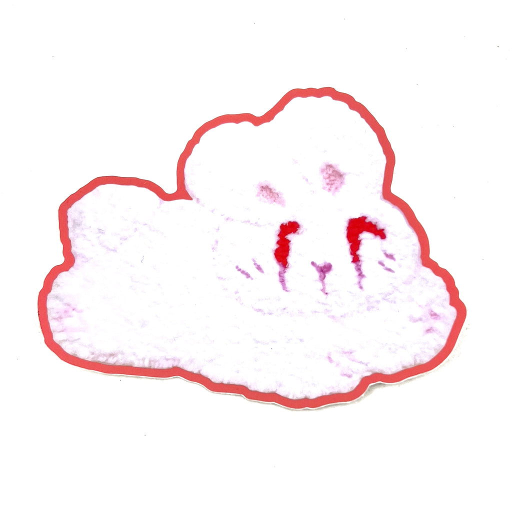 Albino Bunny Sticker