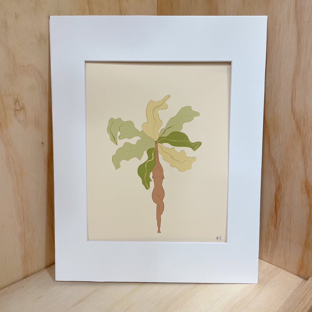 Lady of the Palm Print