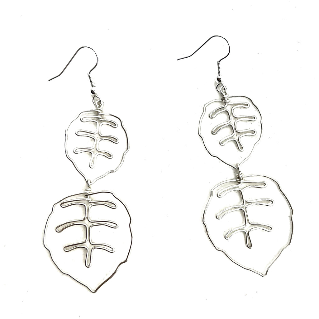 Tempus (2 Leaf) Earrings