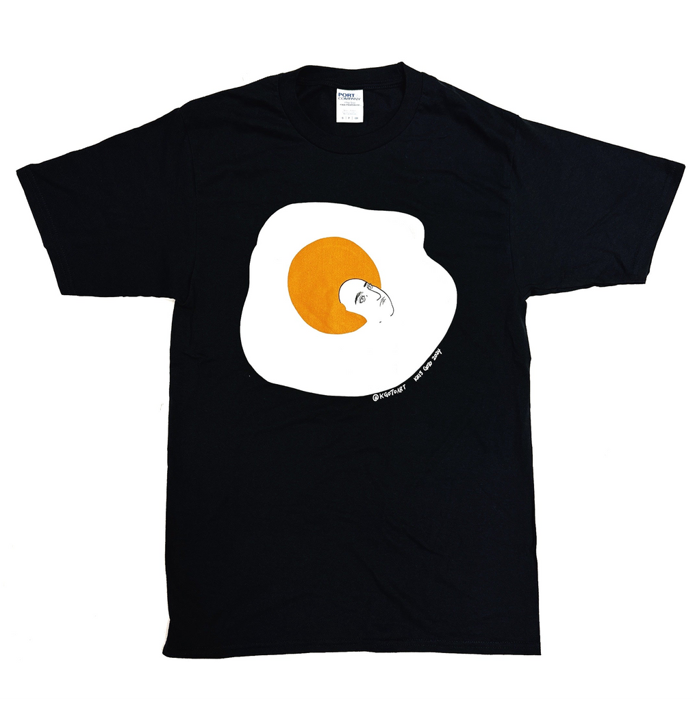 Tamago T-shirt by KRIS GOTO