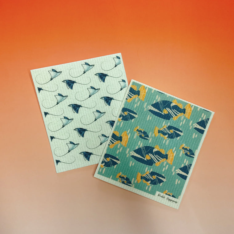 Swedish Dishcloth by DOUBLE HAPPYNESS