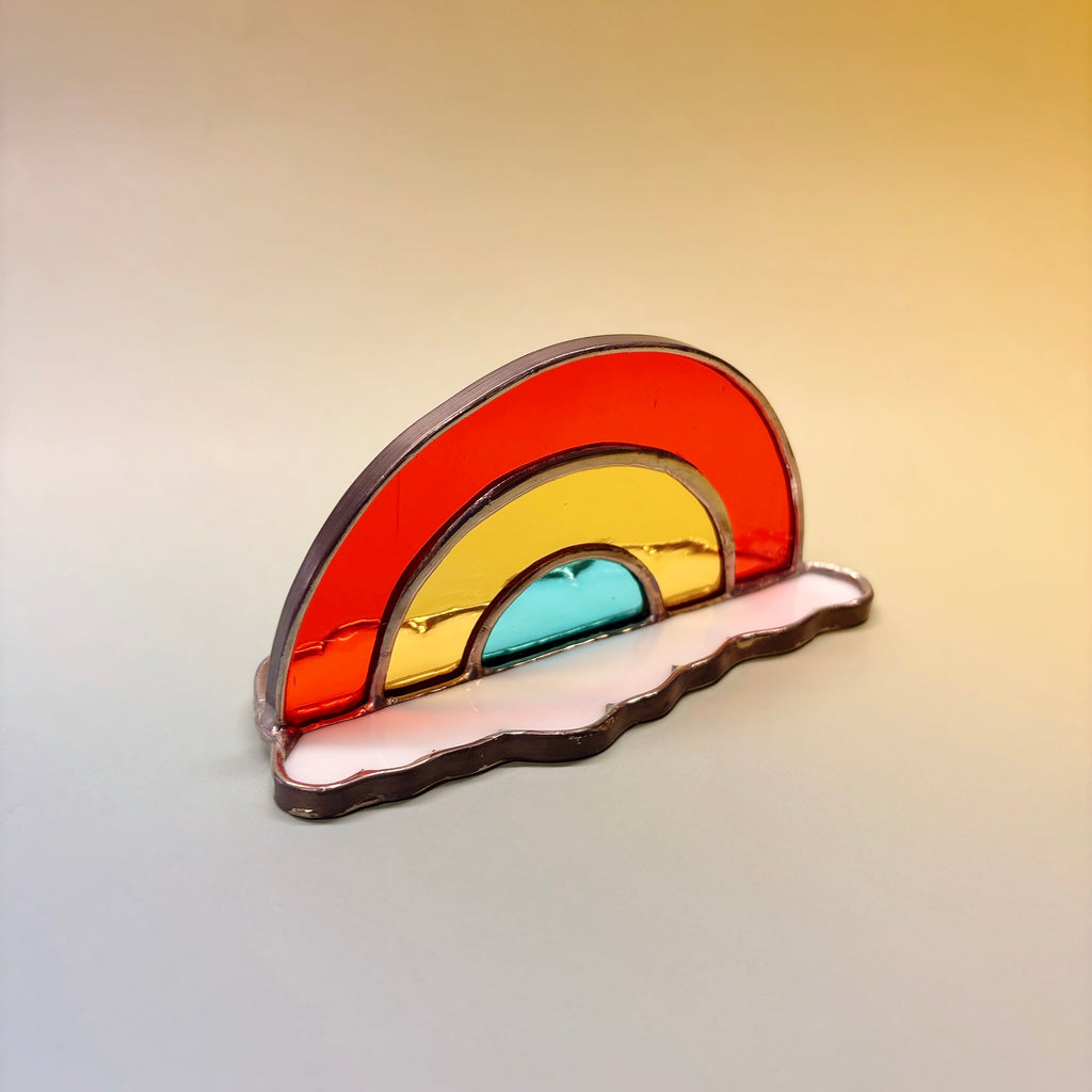 Ānuenue Rainbow Paperweight by SYUKI STUDIO
