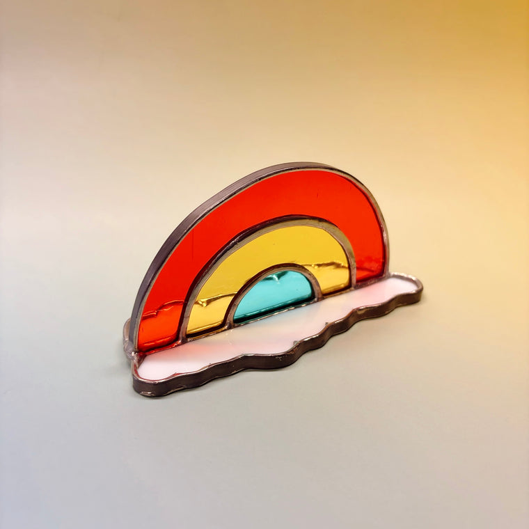 Ānuenue Rainbow Paperweight by SYUKI STUDIO