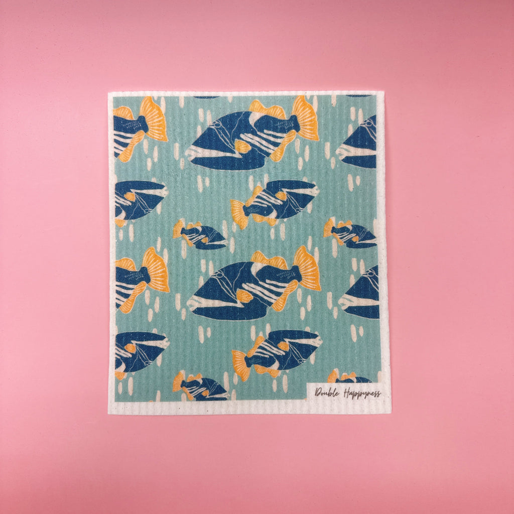 Swedish Dishcloth by DOUBLE HAPPYNESS