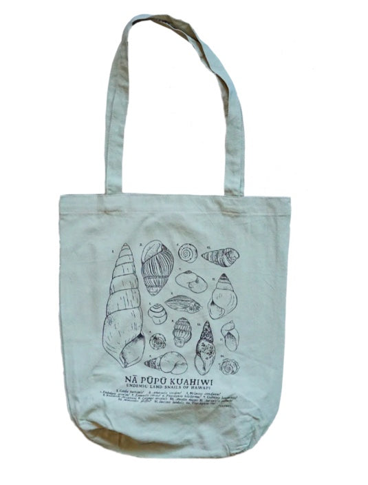 Nā Pūpū Kuahiwi Tote Bag by LAULIMA