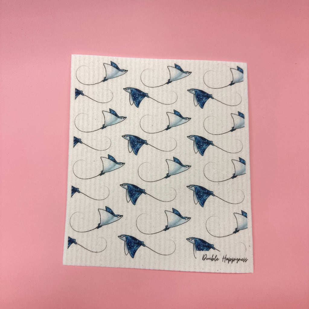 Swedish Dishcloth by DOUBLE HAPPYNESS