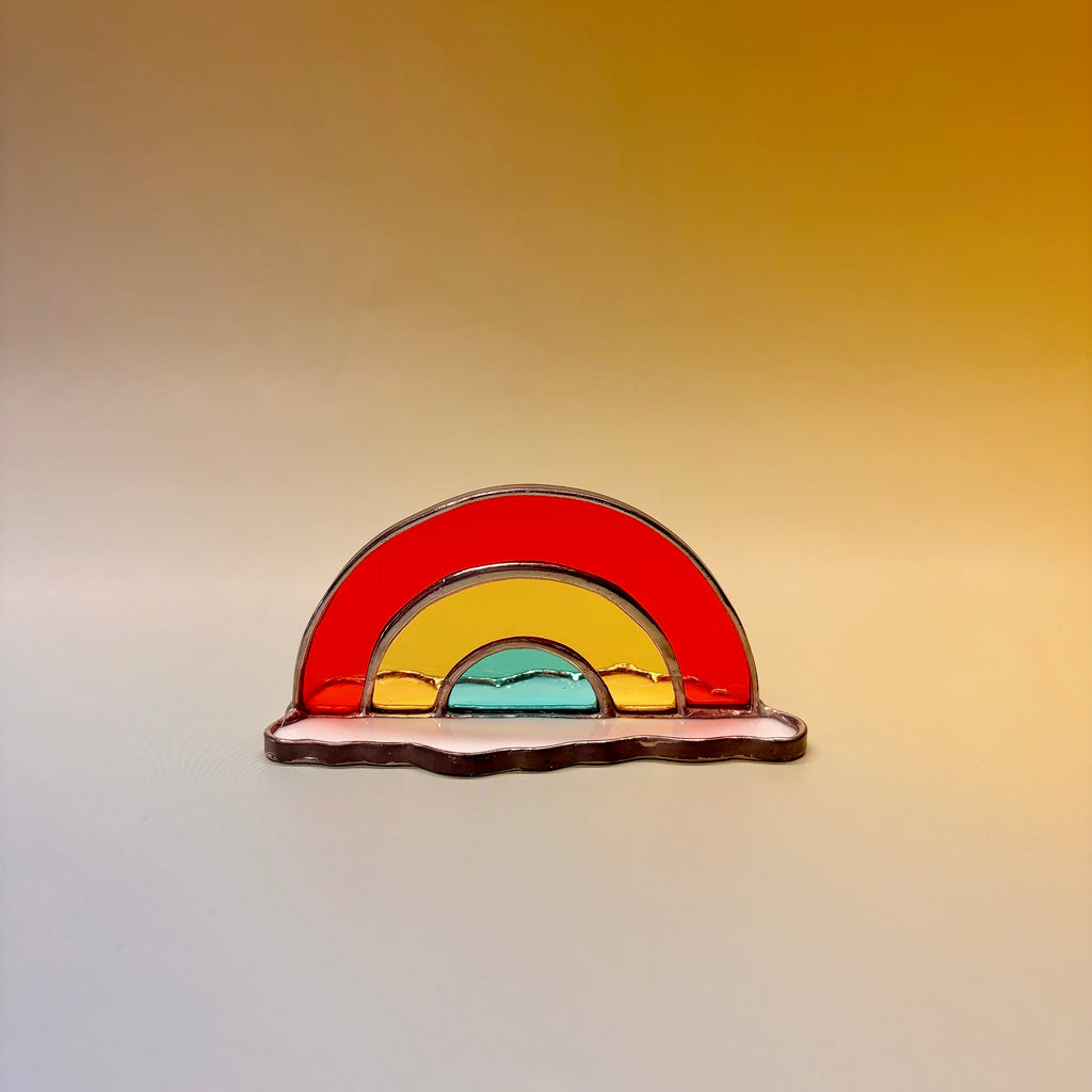 Ānuenue Rainbow Paperweight by SYUKI STUDIO