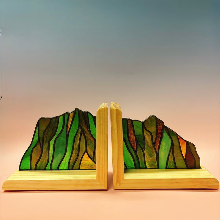 Koʻolau Range Bookends by SYUKI STUDIO