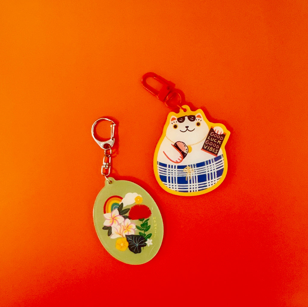 Keychain by CANDICE DOODLES