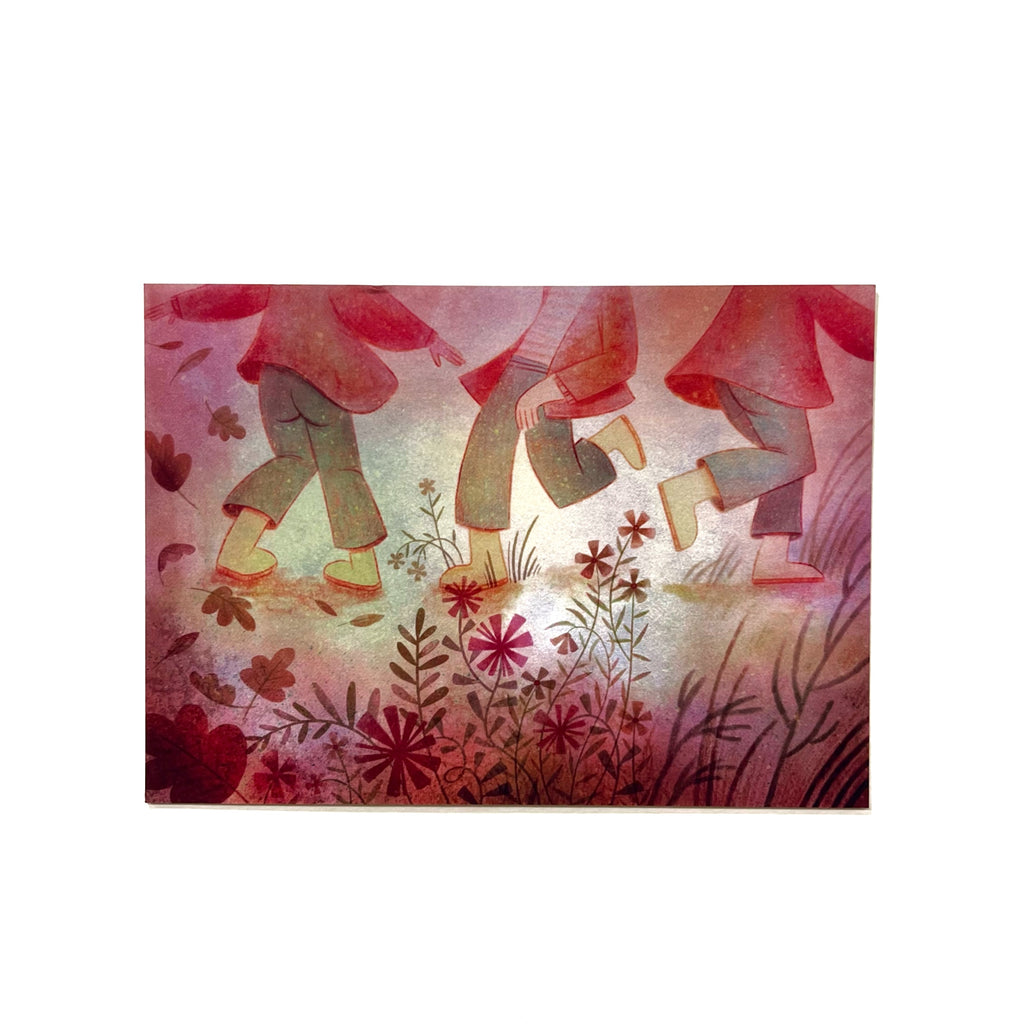 Forest Dance Postcard by REMIJOOSE