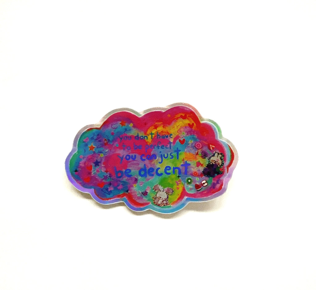 Positive Thought Cloud Stickers