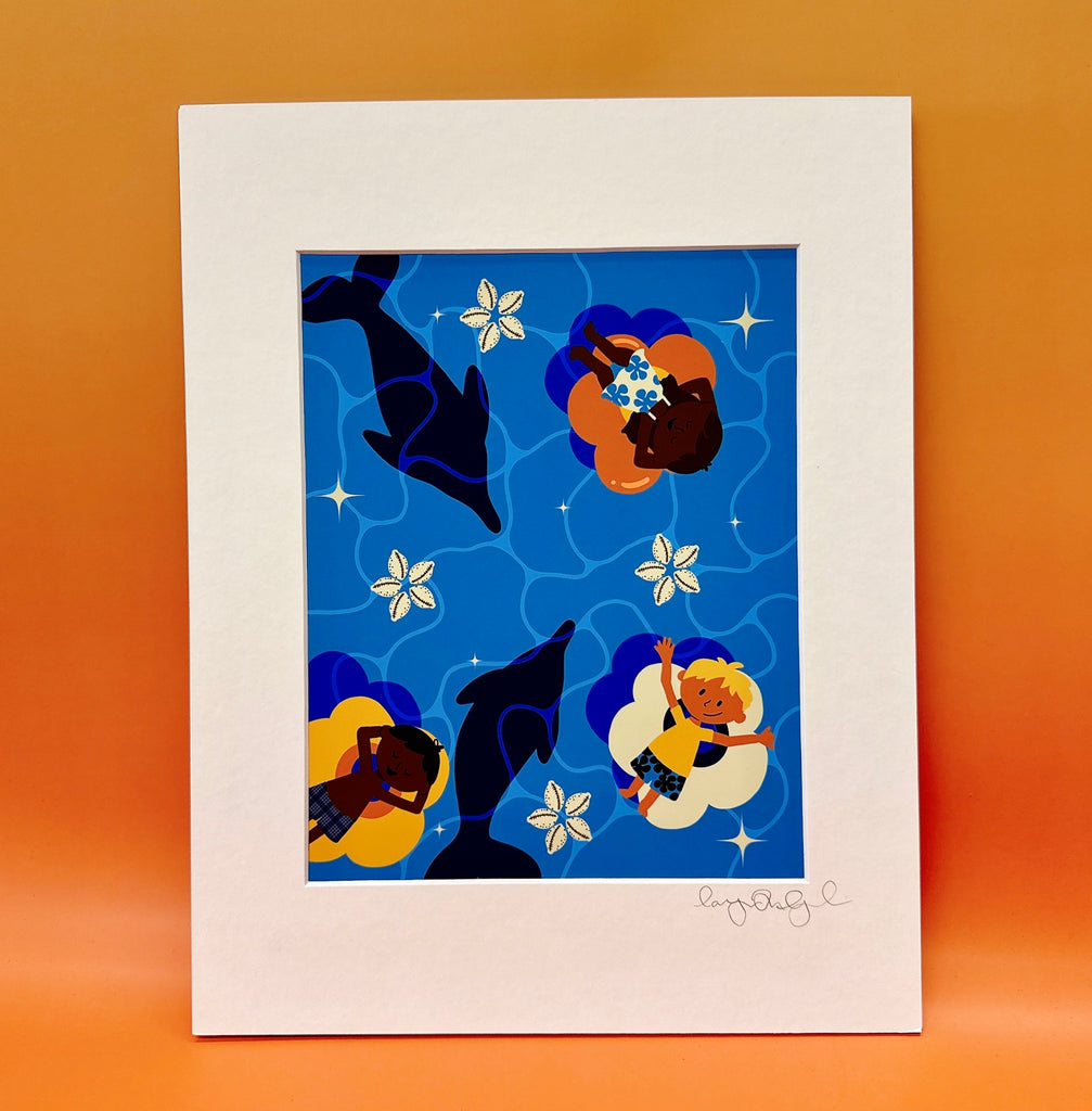 Hau Keiki print by LAURYN GORDINES