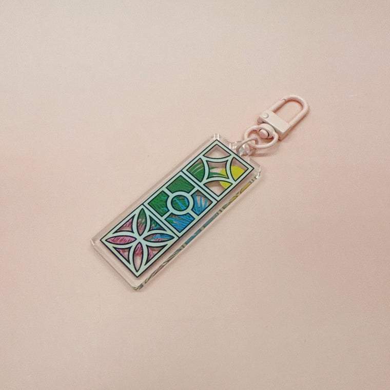 Breezeblocks Keychain by CANDICE SOON