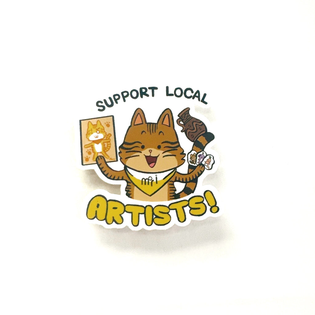 Merry says Support Local Artists!