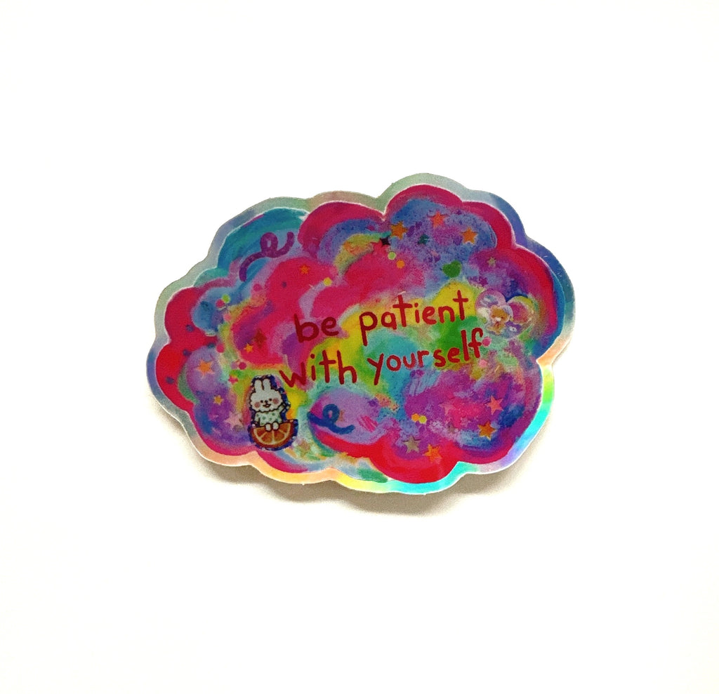 Positive Thought Cloud Stickers