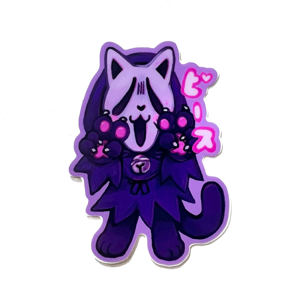 Ghost Kitty Stickers