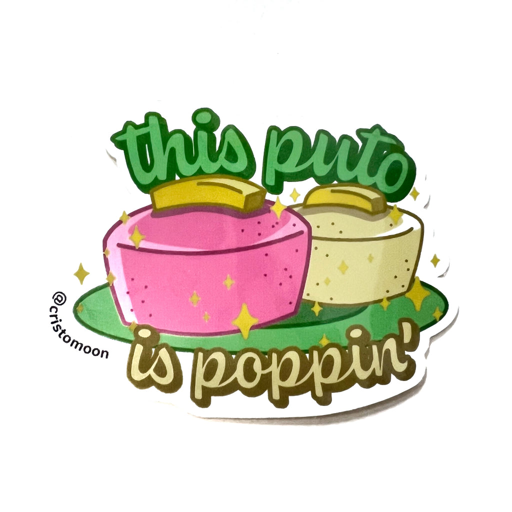 Filipino Food Pun Sticker Series