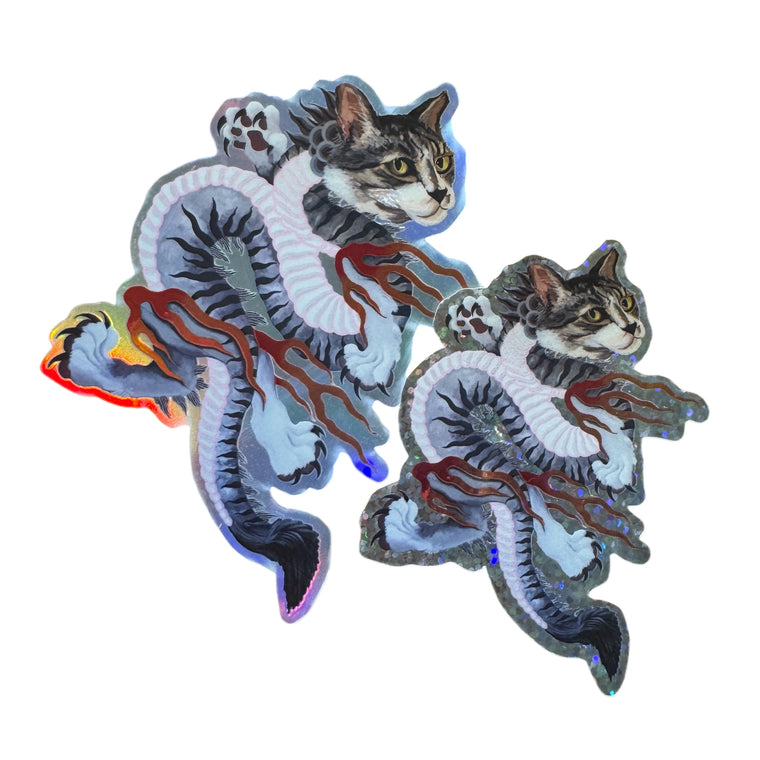 Holographic Cry Baby Stickers by LAUREN HANA CHAI