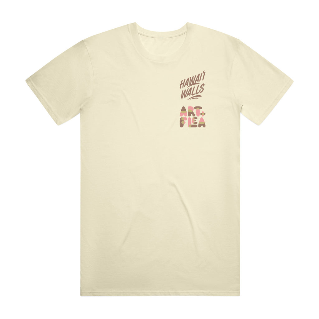 Hawaii Walls 2025 Collab Tee: Candice Soon x World Wide Walls x Art+Flea