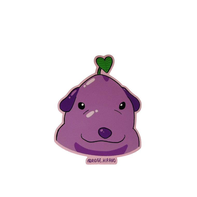 Poi Dog Head sticker by RIDGE HIRANO
