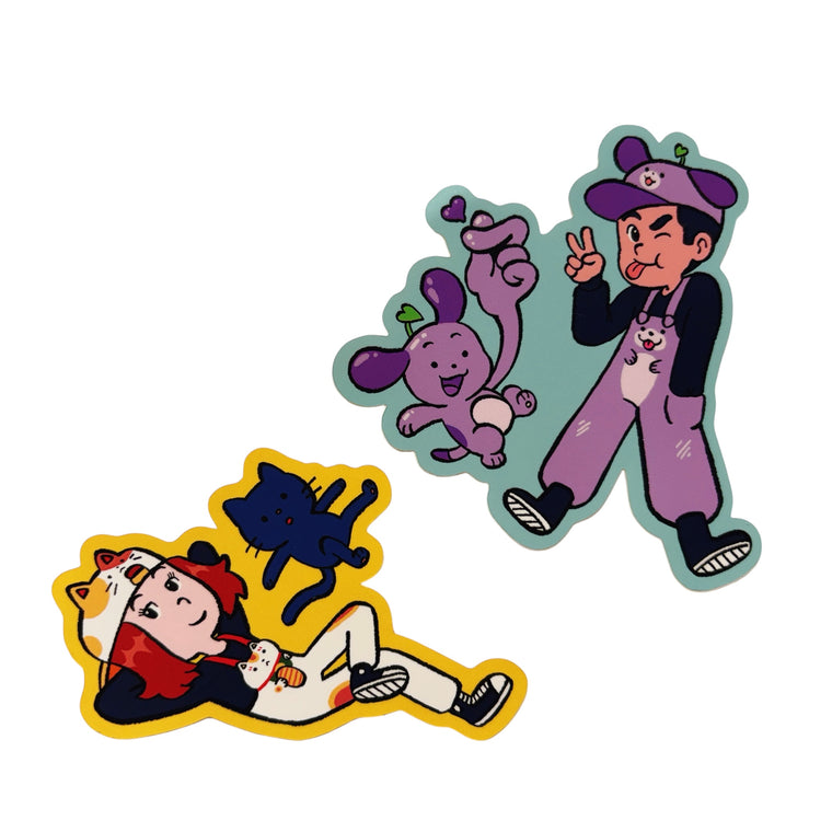 Poi Friends sticker by RIDGE HIRANO