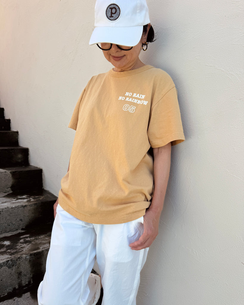 #05 NO RAIN NO RAINBOW T-shirt by PLUS ALOHA