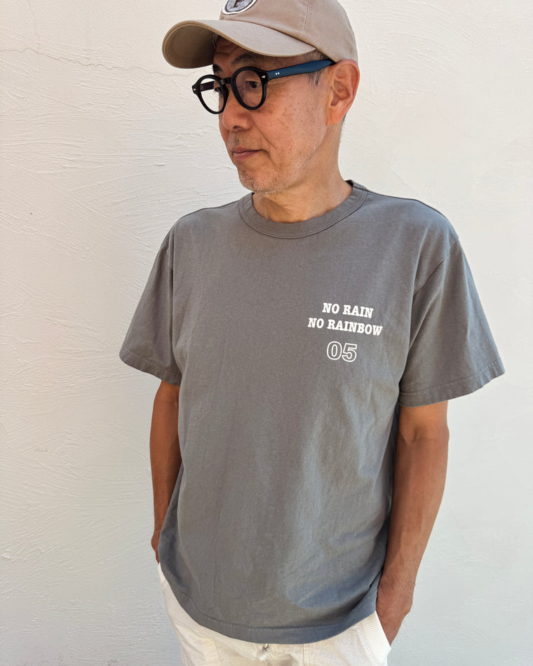 #05 NO RAIN NO RAINBOW T-shirt by PLUS ALOHA