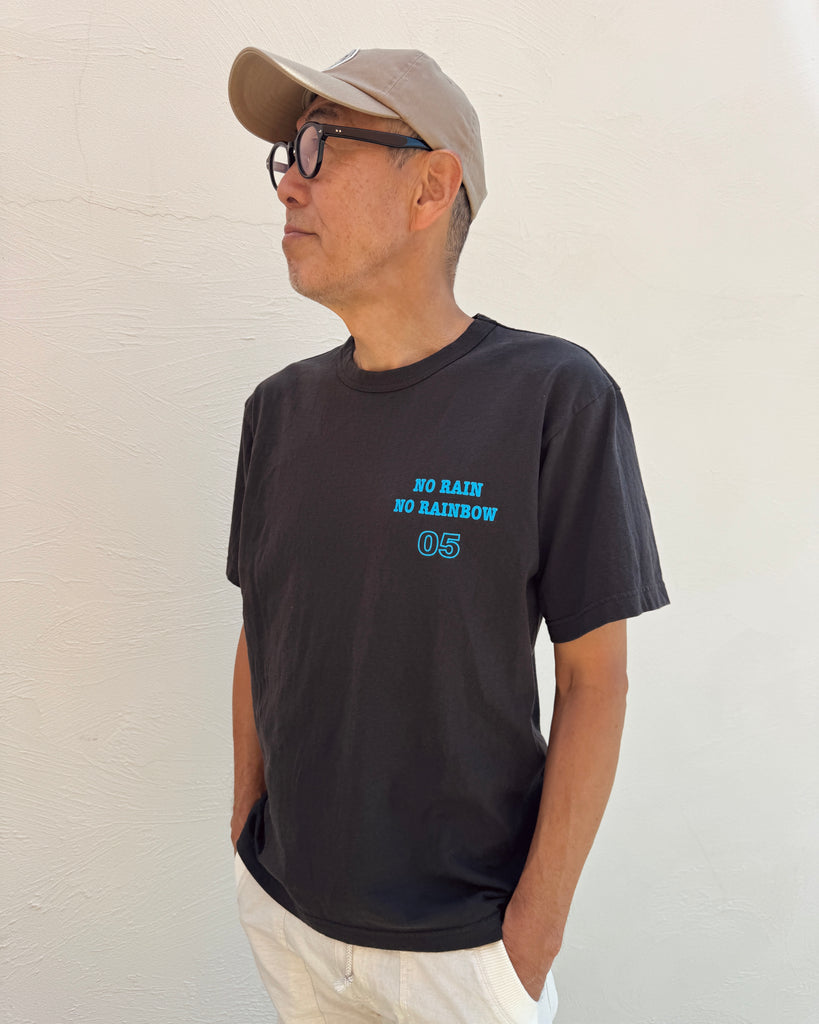 #05 NO RAIN NO RAINBOW T-shirt by PLUS ALOHA