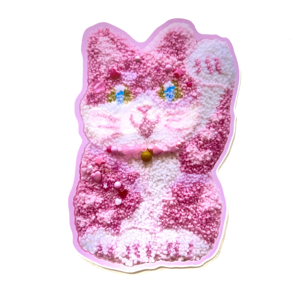 Lucky Cat Sticker