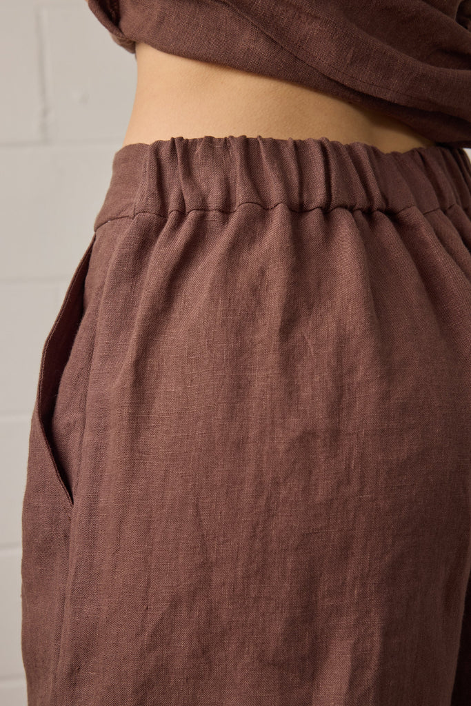 Rue Mocha Shorts by TOWA