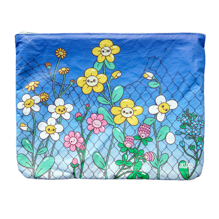 Wild Flowers Wetbag + Waffle Towel set by JASPER WONG