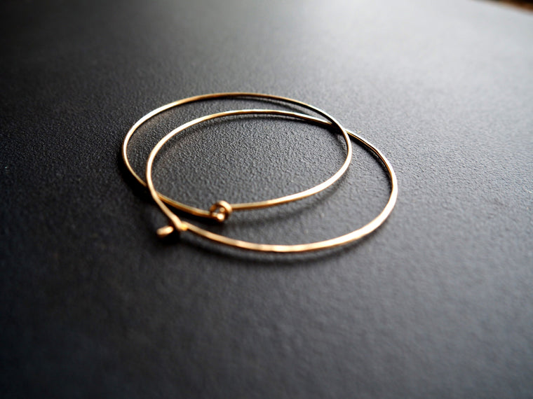 Circle Loops by GREEN TEA LEAVES JEWELRY