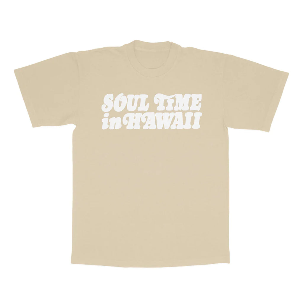 Soul Time in Hawaii T-shirt (Beige/White)