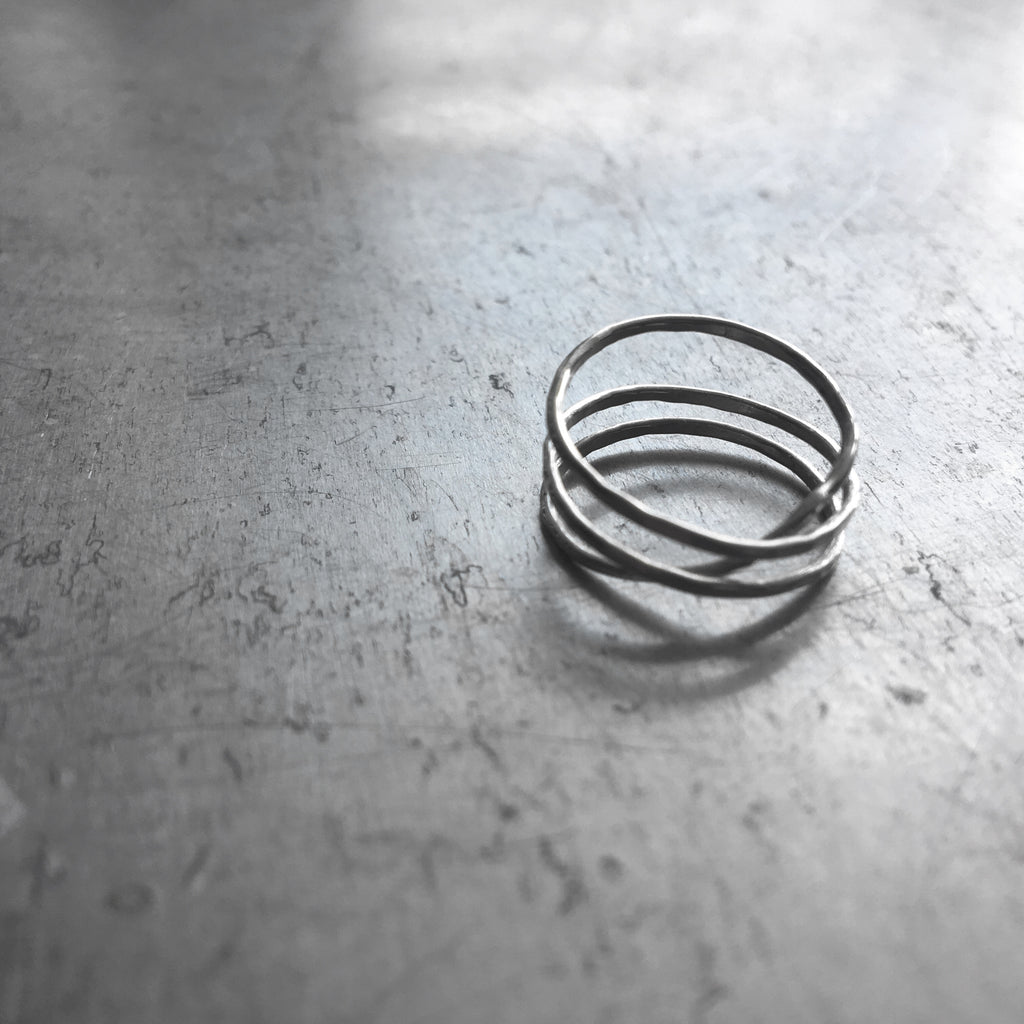 Spiral Ring by GREEN TEA LEAVES JEWELRY